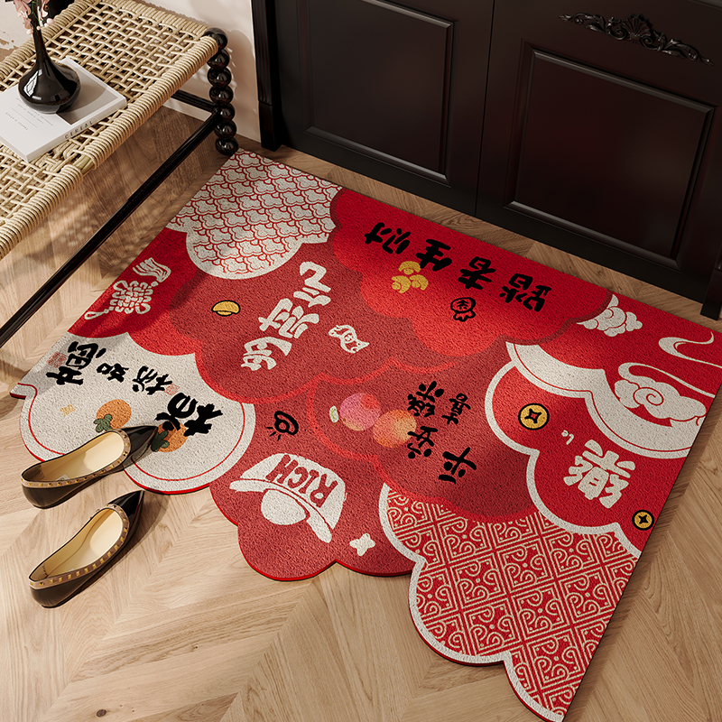 丝圈地垫蹭脚垫防滑耐脏可裁剪垫