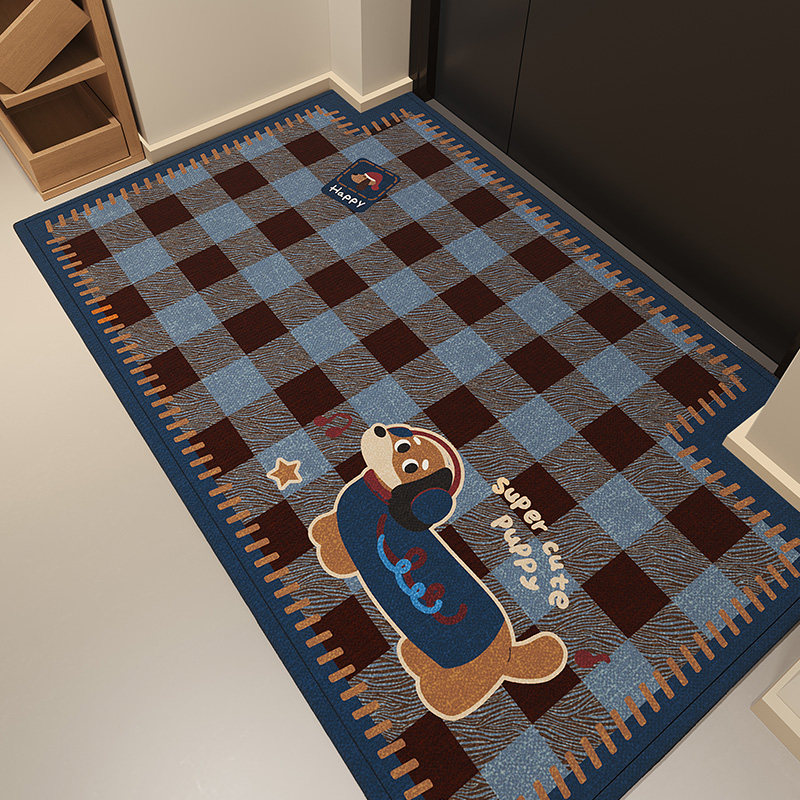 2026新款进门地垫入户门垫复古美式卡通室外门口防滑脚垫喜庆地毯,居家布艺,入户地垫,淘宝优惠券,粉丝福利购,淘宝优惠卷