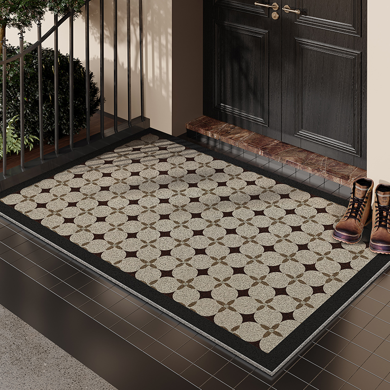 高级感玄关丝圈地垫2025新款