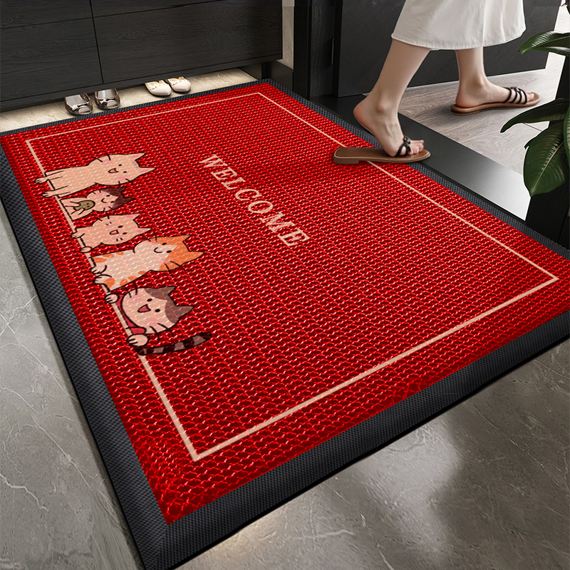 别墅入户门地垫新款大门口