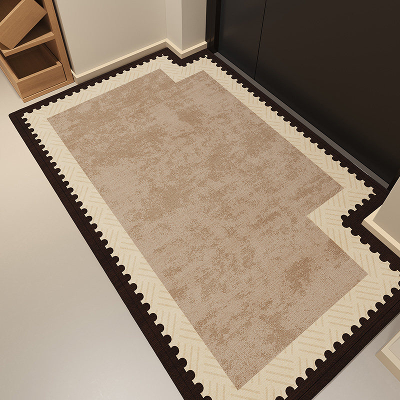 入户门地垫2026新款中古风高级进门地毯定制玄关耐脏脚垫可裁剪,居家布艺,入户地垫,淘宝优惠券,粉丝福利购,淘宝优惠卷