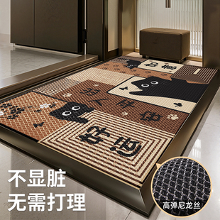 弹力王入户门地垫豪宅耐脏免洗家用脚垫进门室外脚踏垫专用厚门垫
