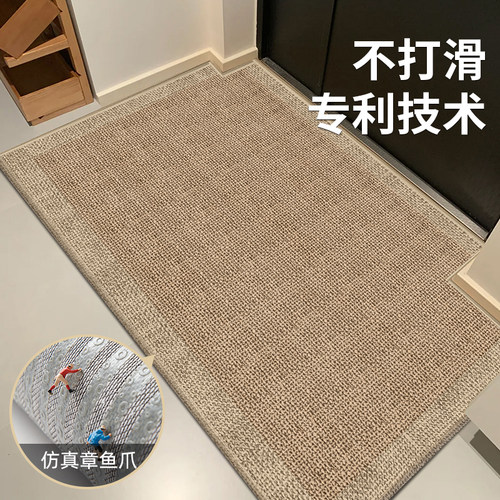 入户门地垫2025新款高级感进门地毯门口家用门垫玄关脚垫可裁剪