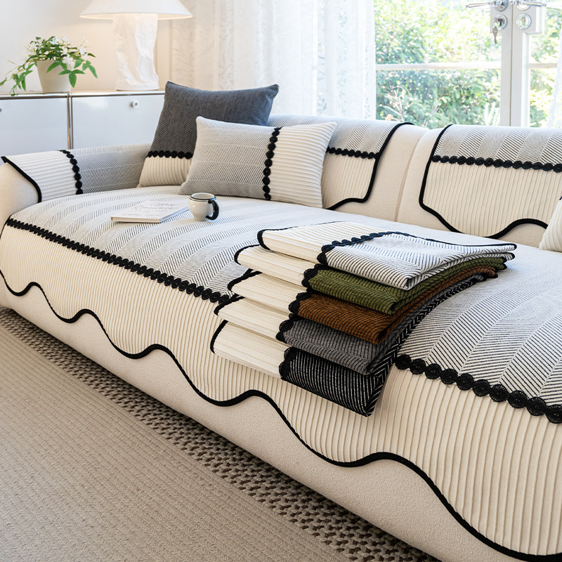 2026新款四季通用皮沙发垫轻奢高级感坐垫直排一片式固定防滑盖布,居家布艺,沙发垫,淘宝优惠券,粉丝福利购,淘宝优惠卷