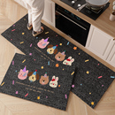 2025新款 厨房地垫吸水防滑防油可擦免洗耐脏脚垫入户门垫进门地毯