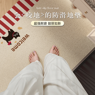 门口进门入户地垫门垫卡通门外防滑脚垫猫咪宠物专用入门地毯垫子