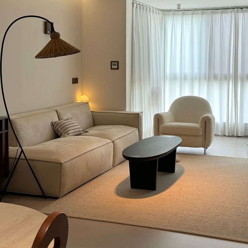 进口羊毛地毯客厅2025新款现代简约轻奢高级感卧室ins风沙发地垫