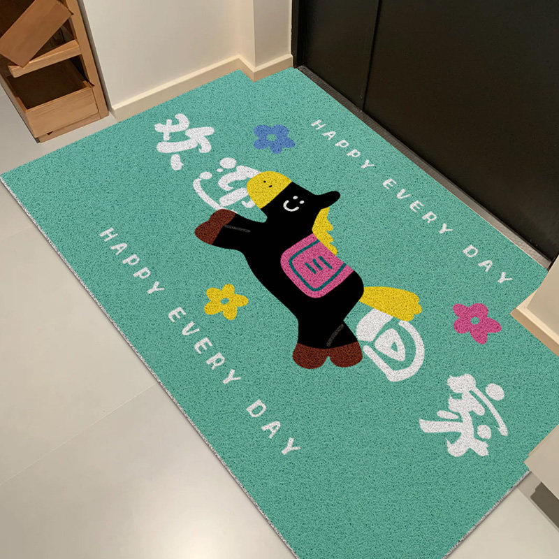 马年入户门地垫2026新款家用进门地垫大玄关防滑除尘垫子门外地毯,居家布艺,入户地垫,淘宝优惠券,粉丝福利购,淘宝优惠卷