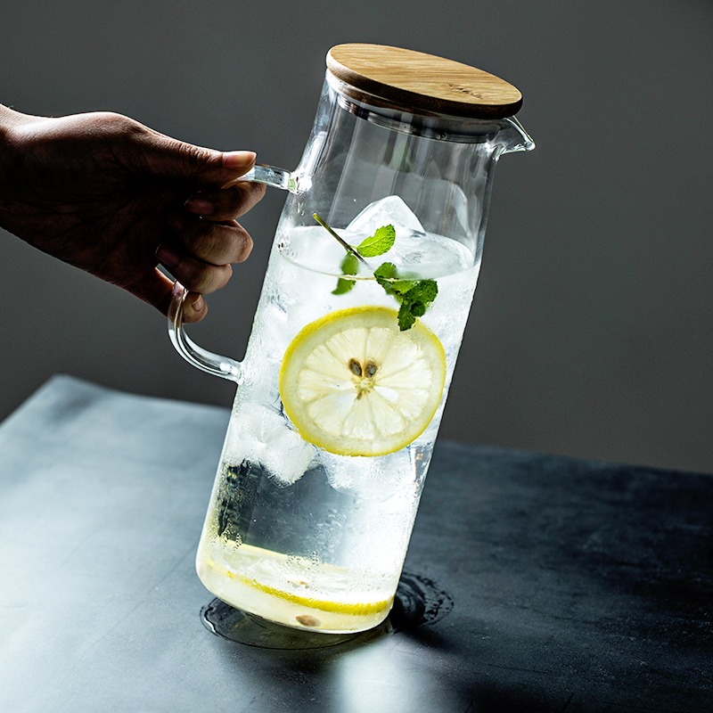 玻璃耐高温透明冷水壶