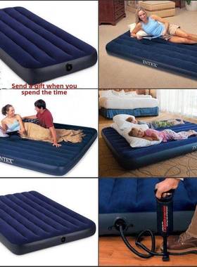 Intex Classic Downy Airbed气垫床Car Air Mattress Cycling Bed