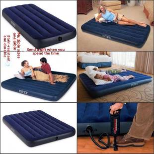 Intex Classic Downy Airbed气垫床Car Air Mattress Cycling Bed