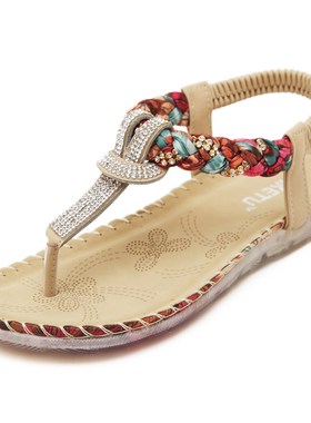 Sandals women wave sago adah yards flat shoes Beach shoes