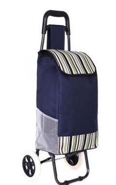 923176 Portable folding shopping cart trolley shopping bag