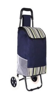 923176 Portable folding shopping cart trolley shopping bag