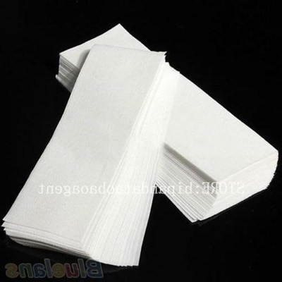 100 Hair Removal Depilatory paper Nonwoven Epilator Wax Str