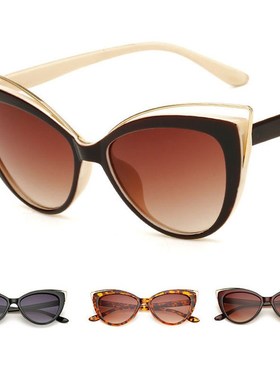 Womens Cat Eye UV400 Sunglasses Eyewear Shades Eye Glasses