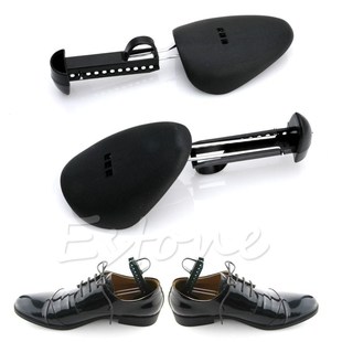 black plastic shoe tree men practical shoe stretcher for boo