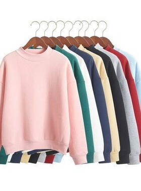 抓绒卫衣女2018 autumn winter women fleece hoodie blouse tops