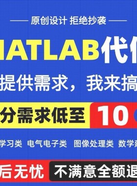 matlab代码帮做程序代编代码复现修改图像处理问题解决建模绘画图