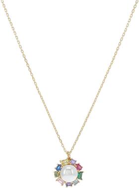 代购kate spade NEW YORK女士珍珠吊坠项链优雅精致时尚点缀