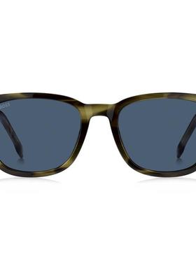 代购代购Hugo Boss男士太阳镜防紫外线蓝镜片非偏光清晰视野方形