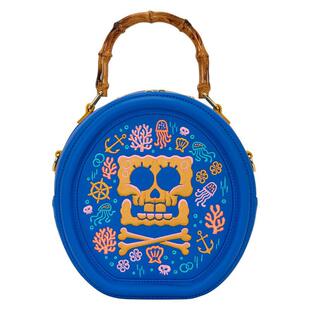 代购海外代购Loungefly女包海绵宝宝海盗时尚休闲斜挎单肩包手提