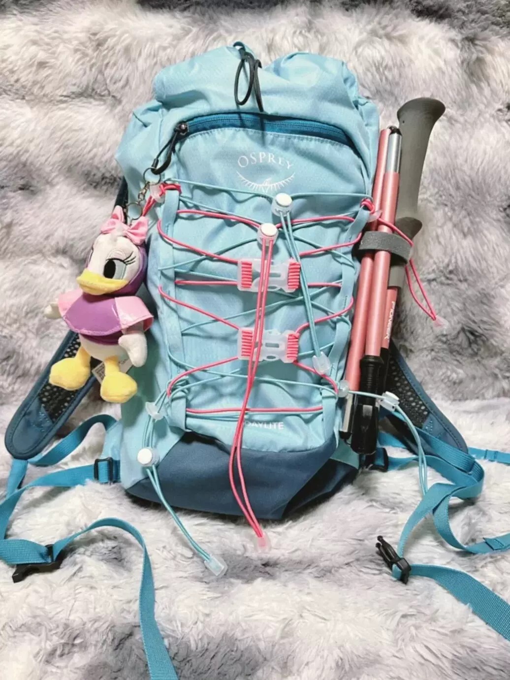 OSPREY日光双肩包15升瀑布蓝