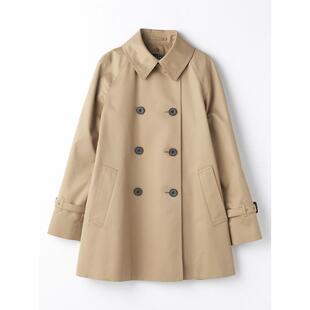 代购 Aquascutum雅格狮丹女士风衣保暖防风棉质拨水春秋通勤外套