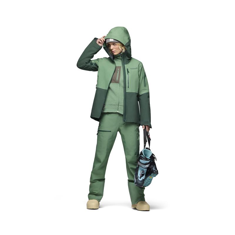 代购代购挪威老人头NORRONA冲锋裤女士防水透气防风耐磨GTX三层