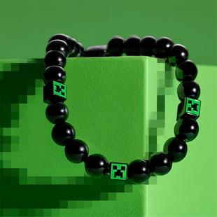 世界联名特别款 美国代购 Fossil化石我 串珠手链中性 Minecraft