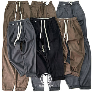 复古百搭保暖显瘦宽松男直筒休闲裤 裤 秋冬加绒加厚西装 姚表哥家