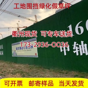 工程围挡仿真假草皮人工塑料草坪建筑工地绿化户外阳台庭院假草垫