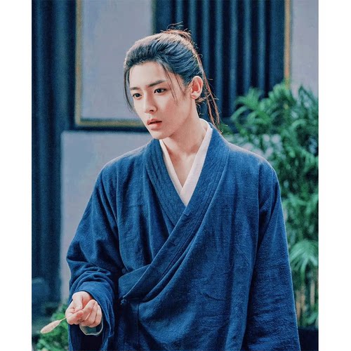 莎米希道士服装男异人之下王也道袍外套年轻人太极服新中式装中国