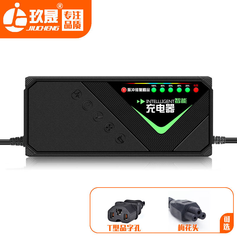 适用澳柯玛电动车电瓶车充电器48V12Ah铅酸电池三轮车通用智能非