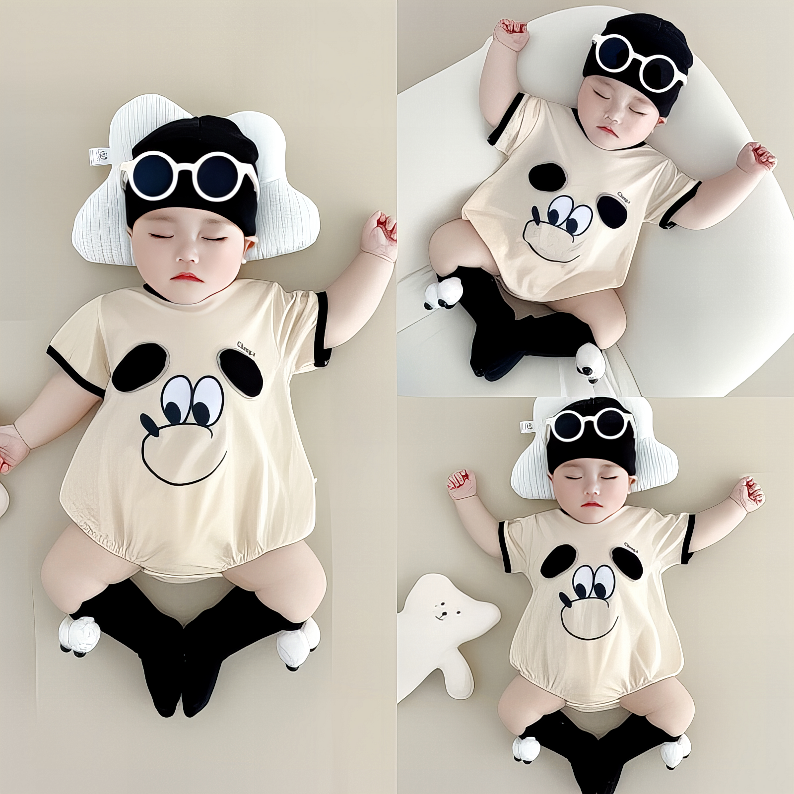 婴服婴幼儿衣服三角包宝宝连体衣夏季屁装儿薄款短袖哈衣新生儿爬