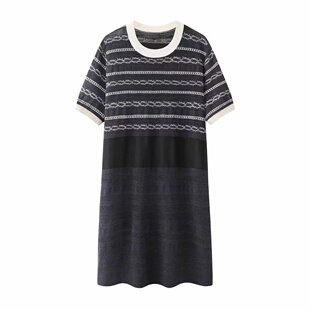 预.售2026夏季新款直筒短袖连衣裙日常通勤2K2OE13