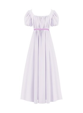 岁千/欧美布里奇顿cos服复古摄政礼服 高腰舞会裙维多利亚时代茶