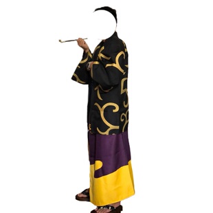 岁千/银魂cos服高杉晋助鬼兵队总督浴衣和服cosplay动漫万圣节男