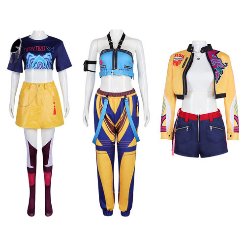 K-POP猎魔女团cos服韩流巨星鲁米 米拉 佐依cosplay电影同款服装