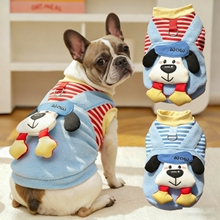 法斗衣服宠物狗狗柯基巴哥斗牛犬专用过冬背心小型犬加厚保暖卫衣