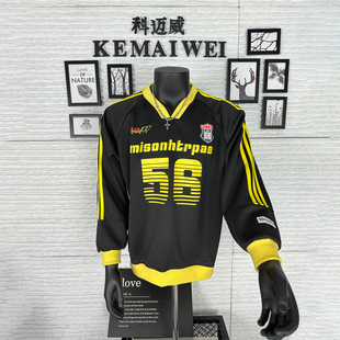 美式复古V领球衣卫衣男款设计感足球元素上衣三条杠休闲宽松外套