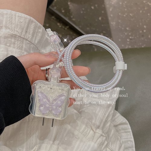 苹果充电器数据线保护套防折断