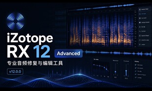 izotope RX12高级版支持正版pt 音频修复与编辑工具 支持正版pt
