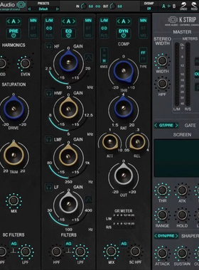 正版Kiive Audio KStrip建模NeveAPISSL混合通道条效果器插件