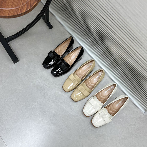 一脚蹬lo乐福高跟鞋大码女鞋