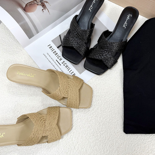 小众设计感外穿大码凉鞋女