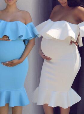 Maternity Dress Photo Shoot Maternity Gown Pregnant Skirt