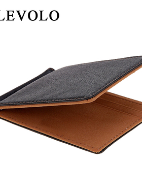 Men Wallet Short Skin Wallets Purses PU