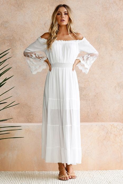 Women dress fashion summer Bohemian ladies beach dresses女裙 - 实物图