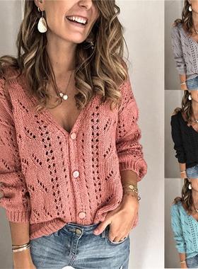 fashion women knitted blouse 2020 autumn casual ladies tops